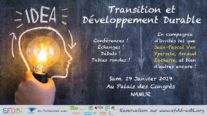 Transition et Développement Durable @ Palais des Congrès, Namur | Namen | Waals Gewest | Belgique