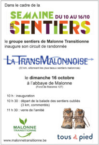Inauguration de la TransMalonnoise @ Cour d'Honneur de St Berthuin | Namur | Région Wallonne | Belgique
