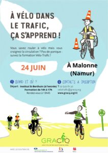 A vélo dans le trafic, ça s'apprend ! @ Institut St Berthuin | Namur | Région Wallonne | Belgique