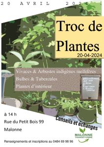 Troc de plantes @ Rue du Petit Bois, 99 | Namur | Région Wallonne | Belgique