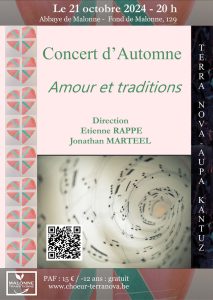 Concert : Amour et traditions @ Abbaye de Malonne | Namur | Région Wallonne | Belgique